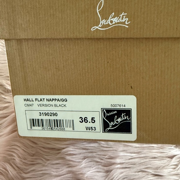 Christian Louboutin Hall Flats Black - Picture 9 of 9